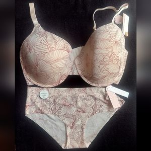 NWT Danskin Bra and Panty Set